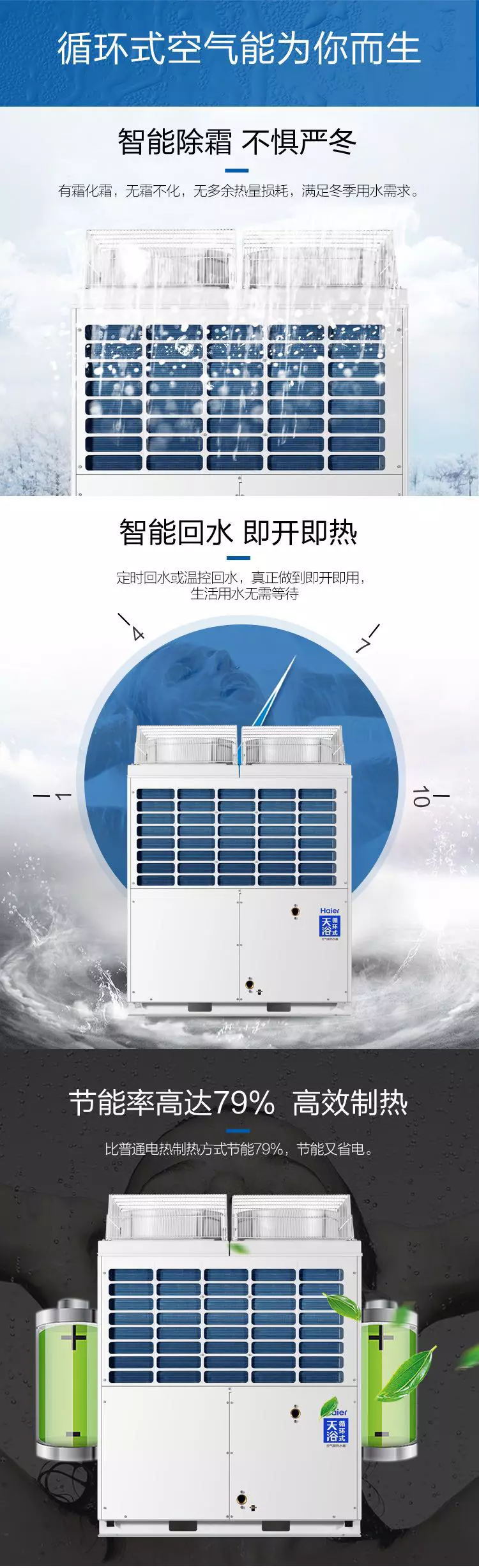 海爾空（kōng）氣能熱水器